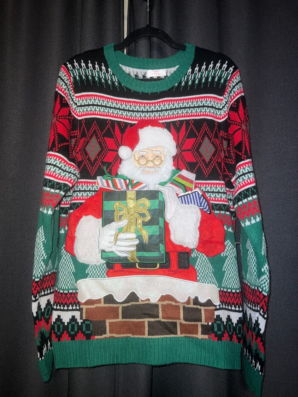 Ugly Christmas Sweater Xmas Size Medium